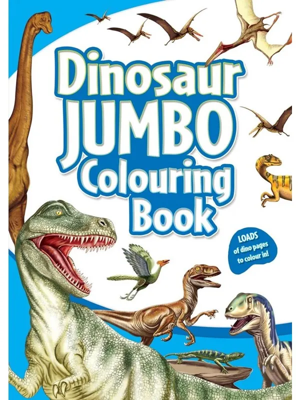 Alligator DINOSAURUS JUMBO Coloring Book