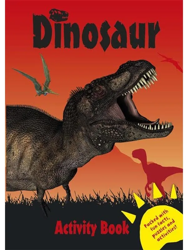Alligator DINOSAURUS coloring/activity book