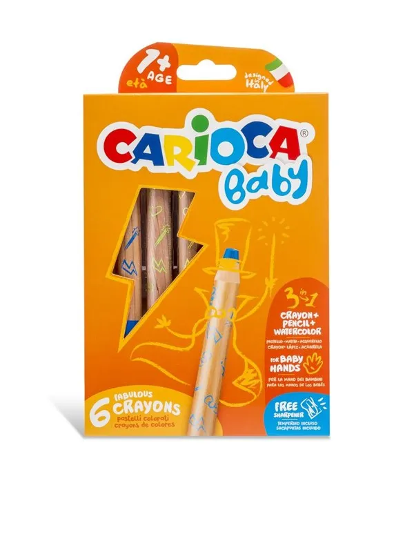 Carioca BABY Crayon 3in1. 2+