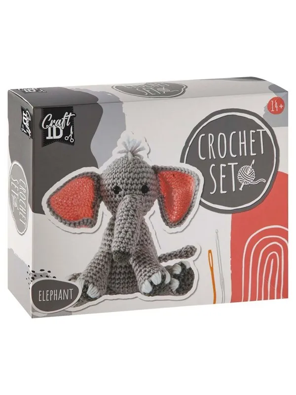 Creative Craft Group CROCHET KIT Crochet kit ELEPHANT