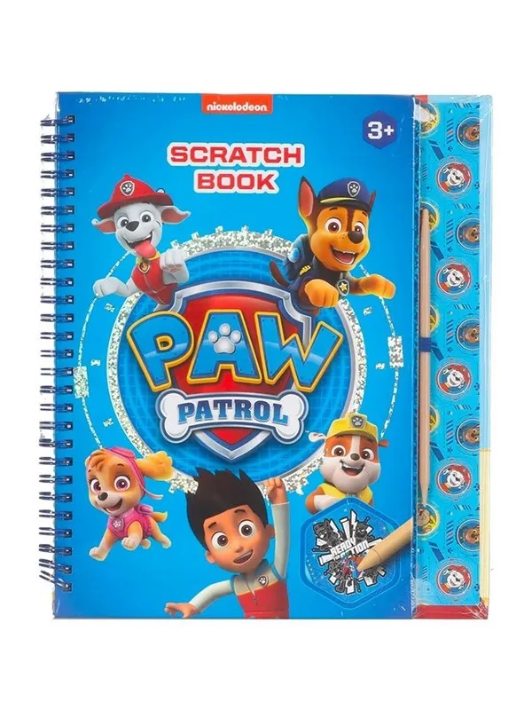 Creative Craft Group PAW PATROL Scratch Book