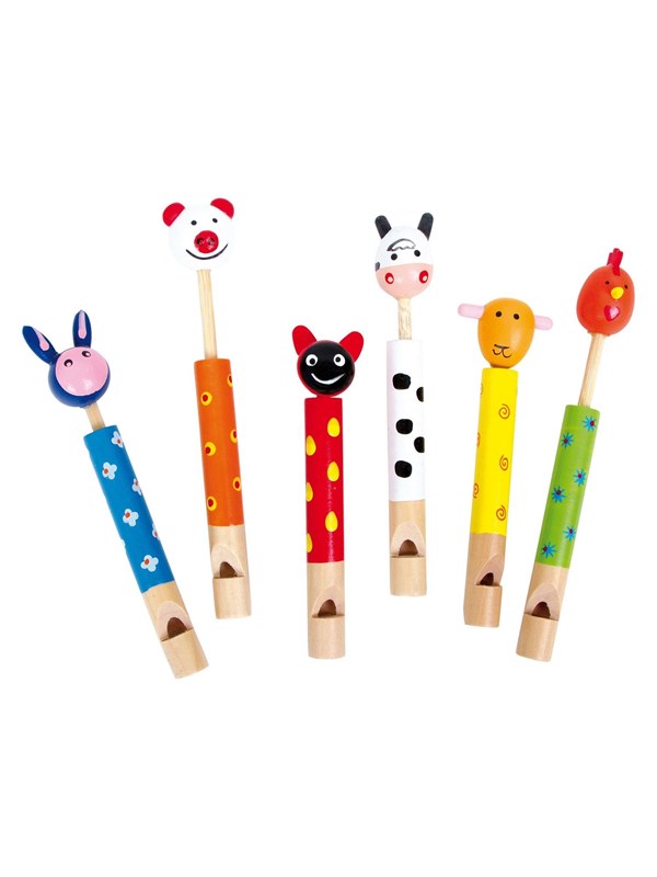 Small Foot - Animal Whistle Set of 6