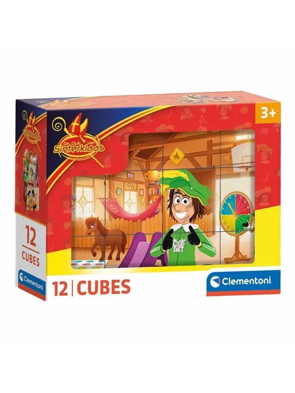 Clementoni Block Puzzle Sinterklaas - 12 pcs. Blokk