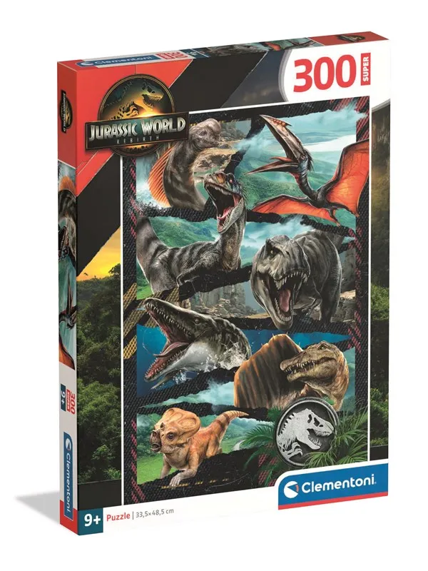 Clementoni Puzzle Super Jurassic World 300pcs. Gulv