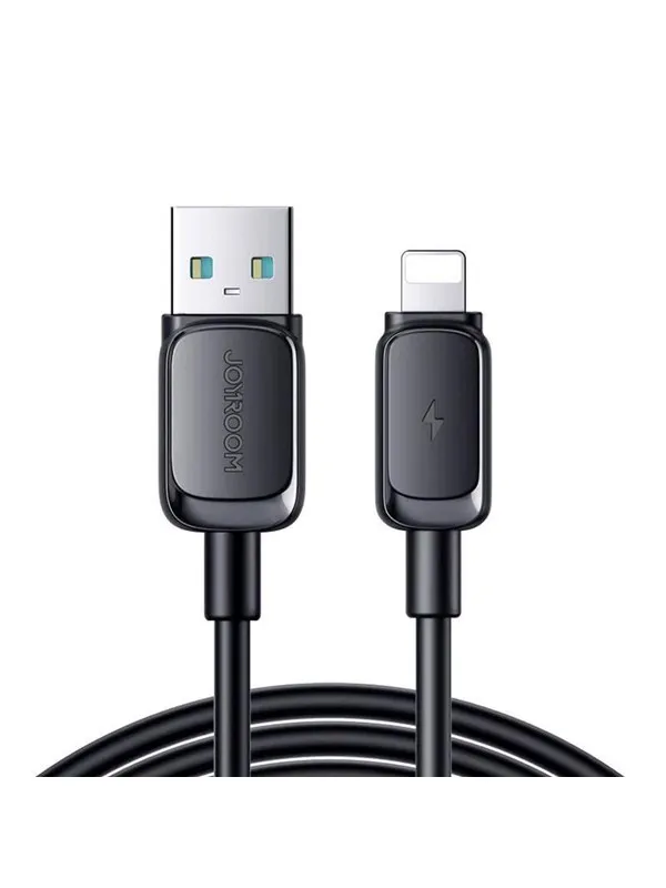 Joyroom Multi-Color Series A14 Lightning /USB-A 2.4A 1.2 m Cable - Black