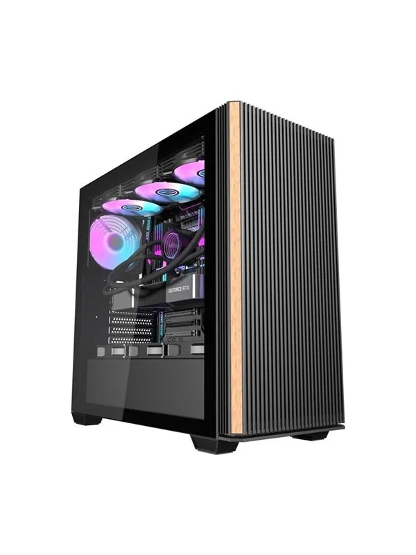 Darkflash DS900WS Computer Case + 4â¯Fans - Kabinett - Svart