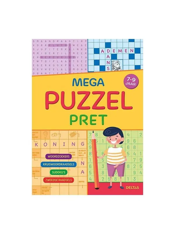 Deltas Mega puzzle fun 7-9 years