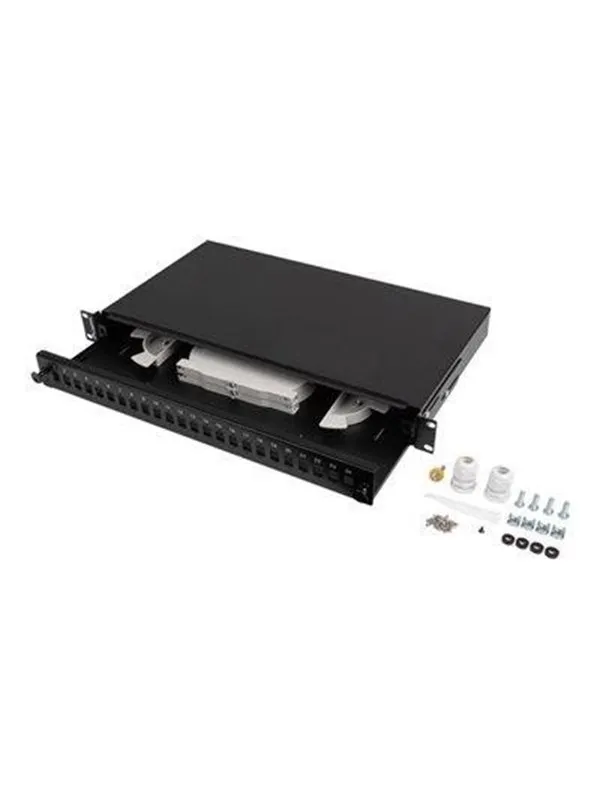 Lanberg patch panel - 1U - 19" - 24 x SC simplex / 24 x LC duplex