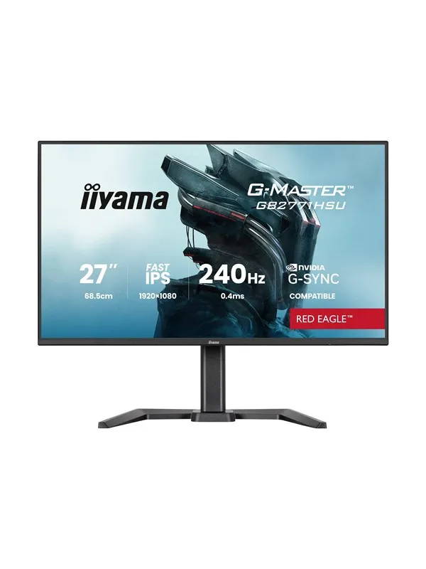 27" iiyama G-MASTER Red Eagle GB2771HSU-B1 - LED monitor - Full HD (1080p) - 27"