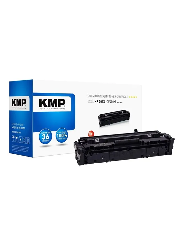 KMP H-T215BX - High Yield - black - compatible - toner cartridge (alternative for: HP 201X HP CF400X)