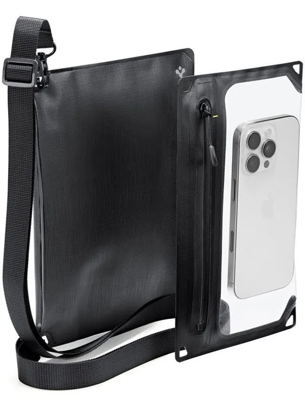 Spigen Aqua Shield WaterProof Case A640 (Dual - Crossbag) 1 Pack - black