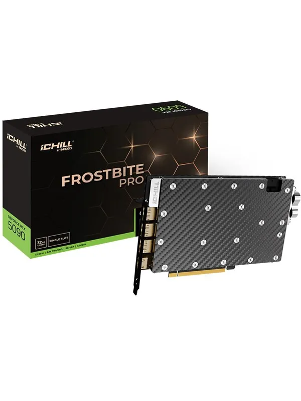 Inno3D GeForce RTX 5090 iCHILL Frostbite Pro - 32GB GDDR7 RAM - Grafikkort