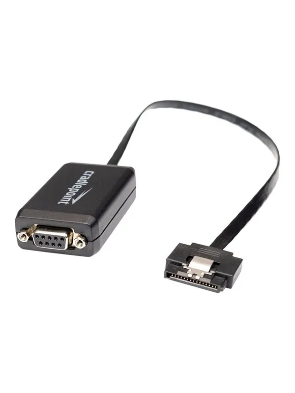 CradlePoint serial RS-232 adapter - Svart