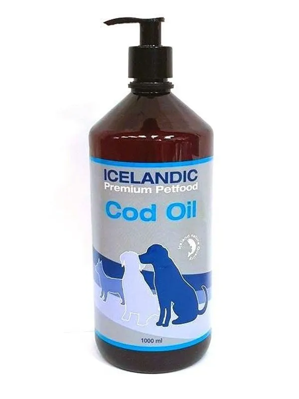 Icelandpet - Cod oil - 1.000 ml