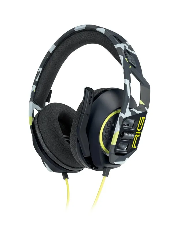 NACON Rig Headphones 300 Pro HS - Acid - Wired Headset - Sony PlayStation 5
