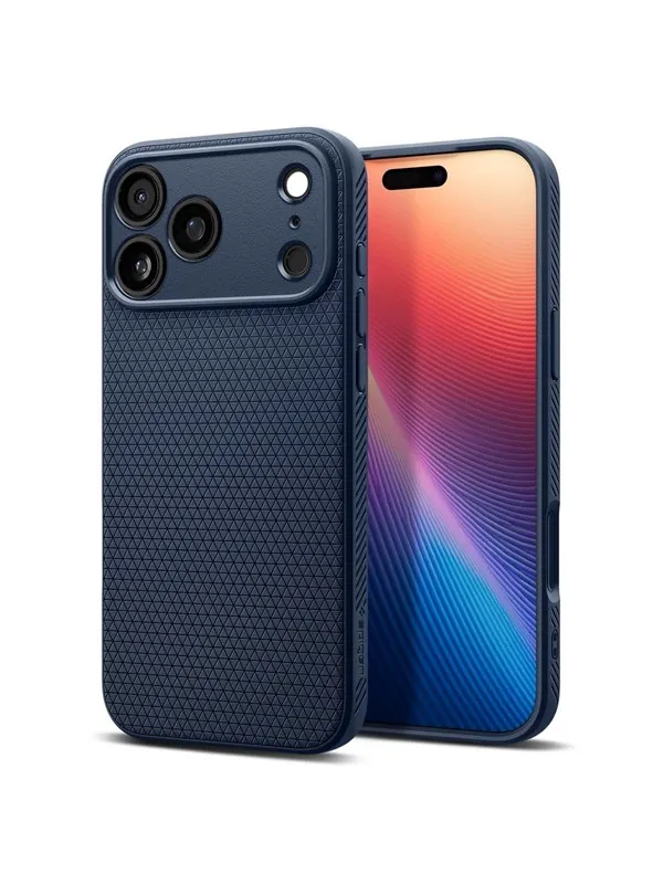 Spigen Liquid Air - navy blue - iPhone 17 Pro