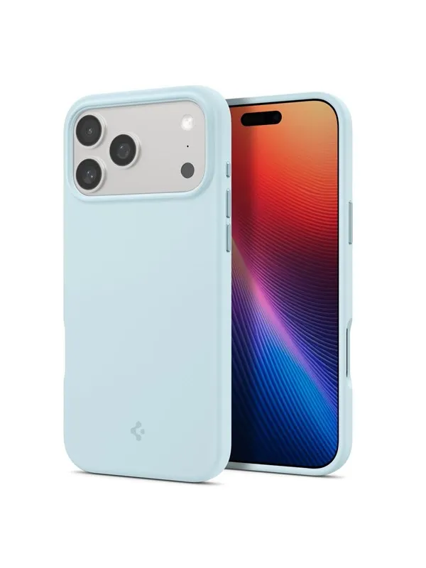 Spigen Silicone Fit MagSafe - mute blue - iPhone 17 Pro Max