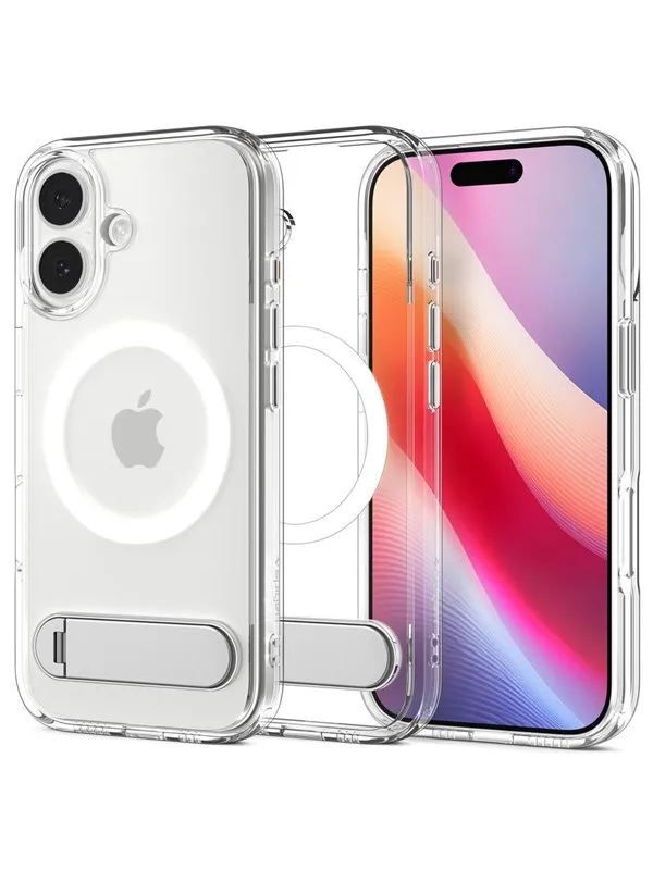 Spigen Ultra Hybrid S MagSafe - clear white - iPhone 17