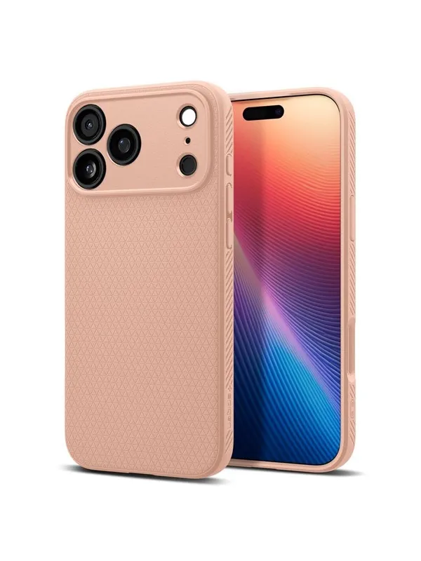 Spigen Liquid Air - rose titanium - iPhone 17 Pro Max