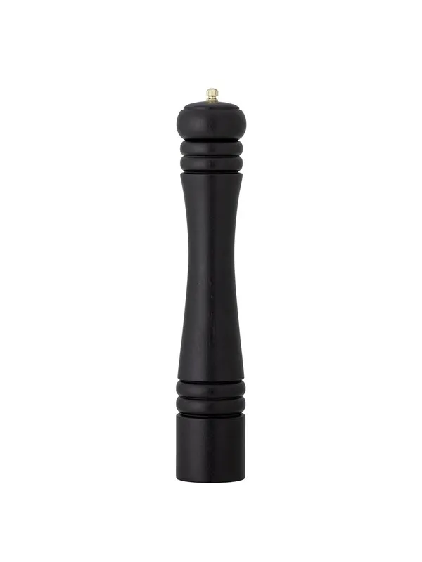 Bloomingville - Aronas Pepper Mill - Black - Rubber Tree - 35 cm