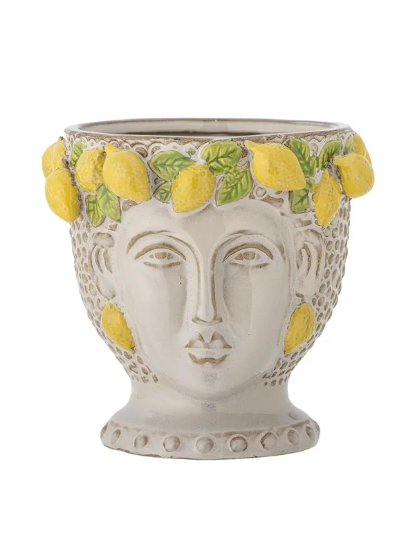 Bloomingville - Limone Flowerpot - Yellow