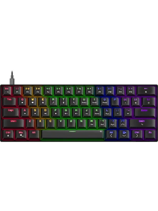 Speed-Link ATMOS RGB Rainbow - Gamingtastatur - Engelsk (USA)