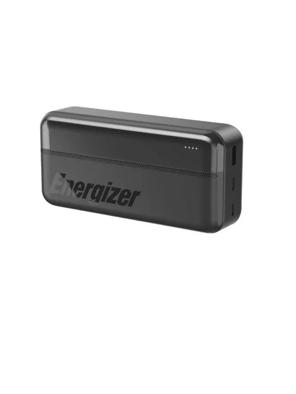 Energizer 30K Powerbank - 15W - 2xUSB-C + USB-A Nødlader - Svart - 30000 mAh