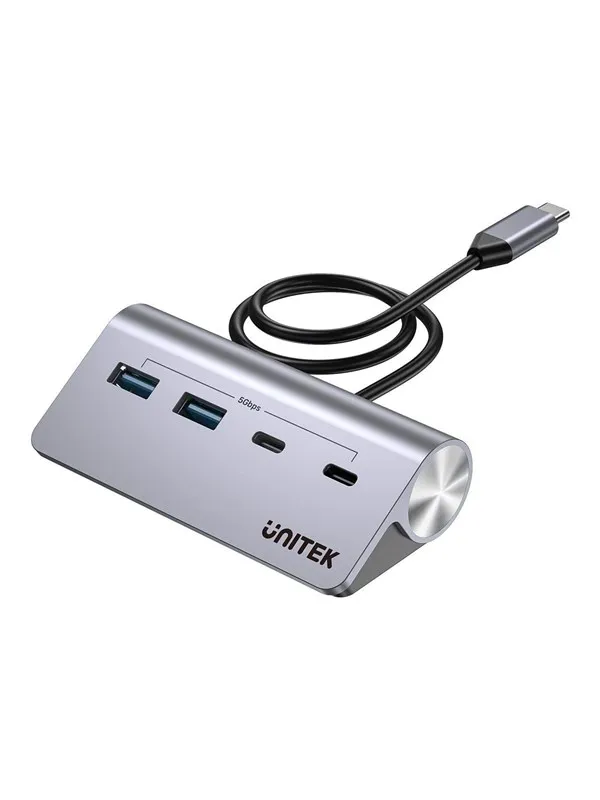 Unitek uHUB Q4 - hub - 4-in-1 - 4 ports USB-hub - 4 porter - Grå