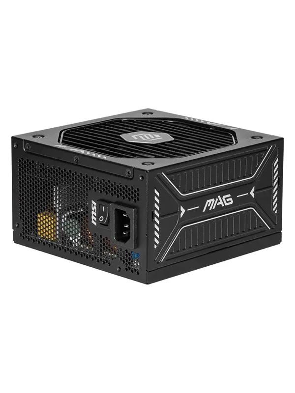 MSI MAG A650GLS PCIE5 Strømforsyning (PSU) - 650 Watt - 135 mm - ATX 3.1 - 80 Plus Gold sertifisert