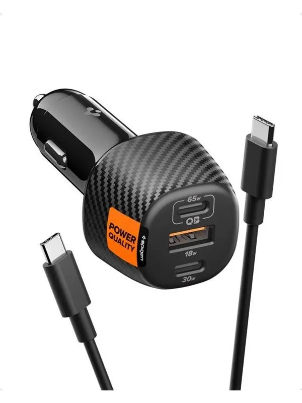 Spigen Essential 113W Car Charger EV1133 - black