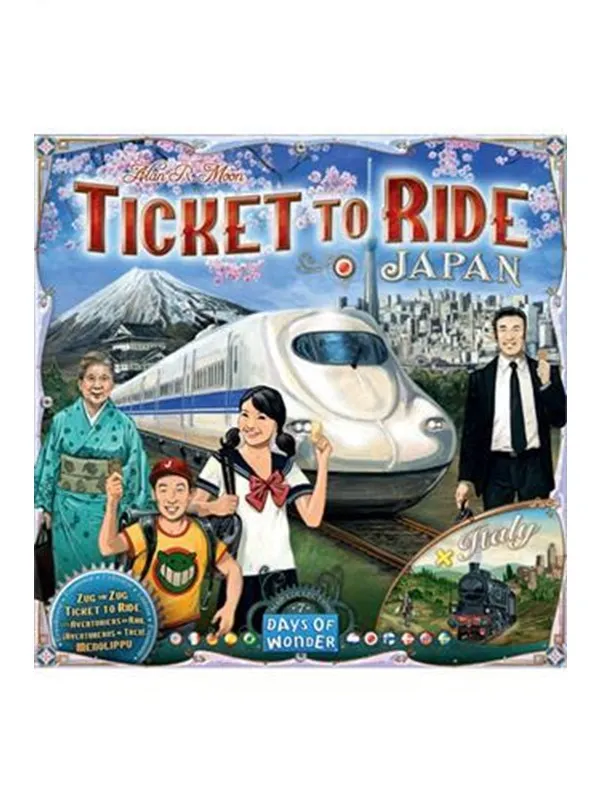 Days of Wonder Ticket To Ride Map Coll. #7 Japan/Italy