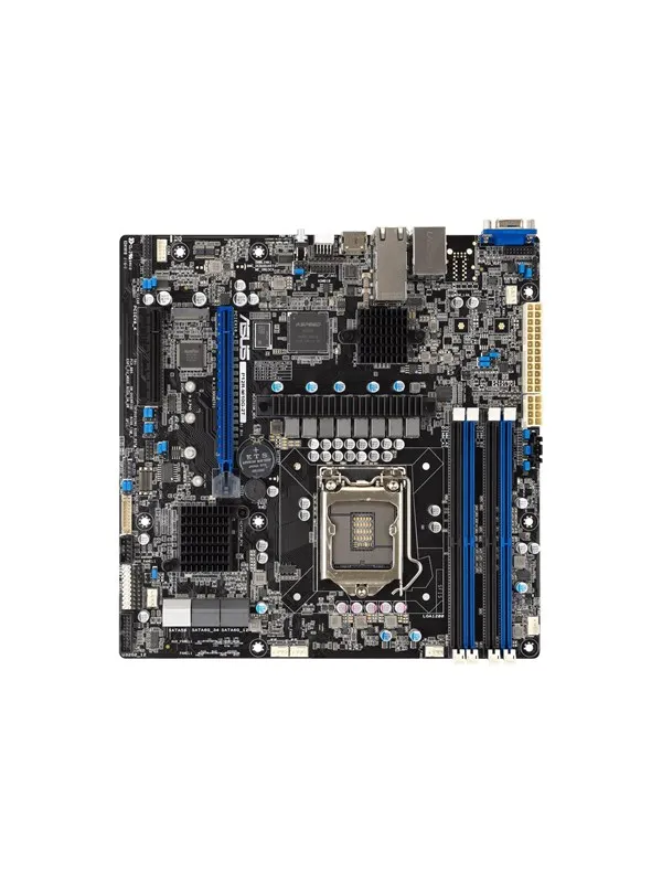 ASUS P12R-M/10G-2T Hovedkort - Intel C252 - Intel LGA1200 socket - DDR4 RAM - Micro-ATX