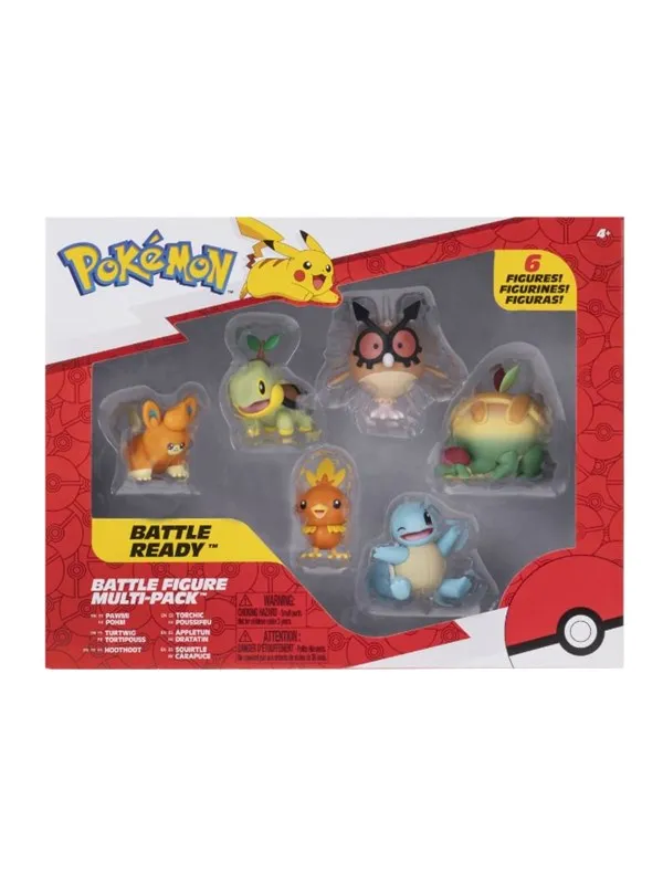 Pokemon Battle Figures 6-pack