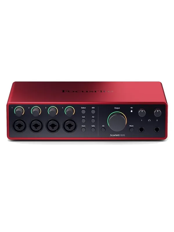 Focusrite Scarlett 18i16 4th Gen - 18-in/16-out audio interface