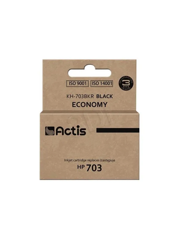 Actis KH-703BKR - black - compatible - ink cartridge (alternative for: HP 703 HP CD887AE)
