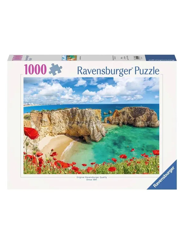 Ravensburger Jigsaw puzzle Poppies in the Algarve Portugal 1000 pcs. Gulv