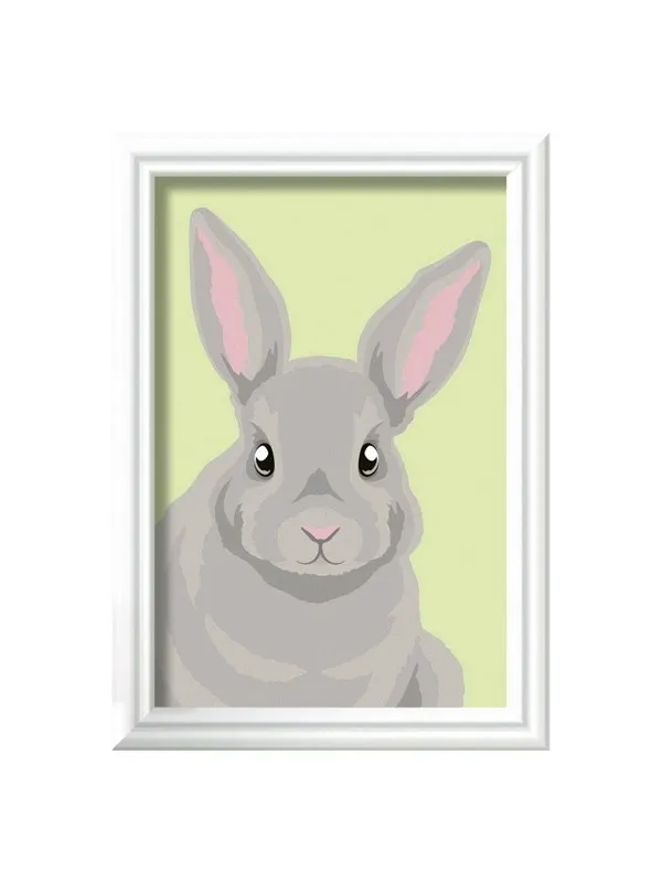 Ravensburger CreArt Paint by Numbers - Gray Rabbit