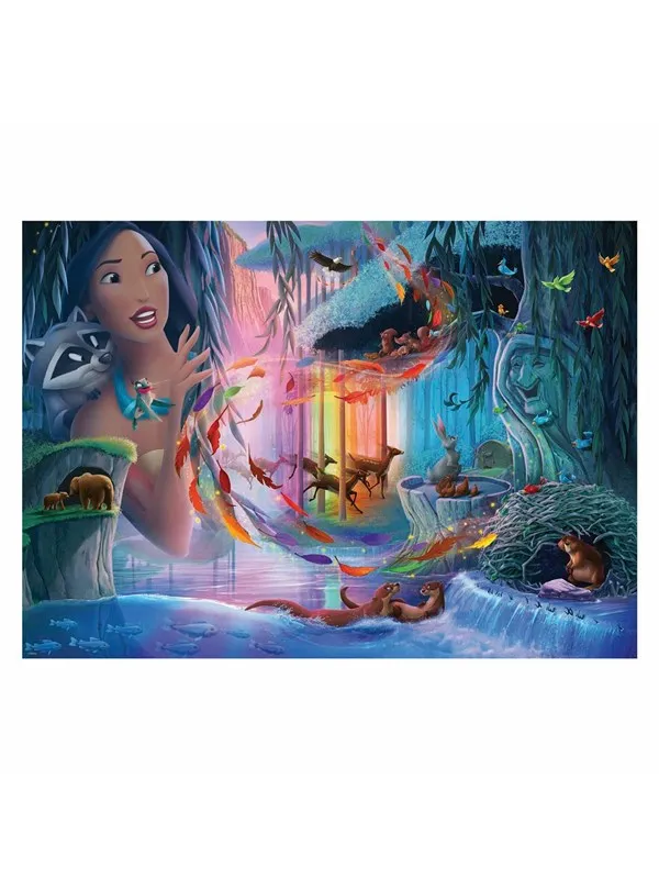 Ravensburger Jigsaw puzzle Disney Castles Pocahontas 1000 pcs. Gulv
