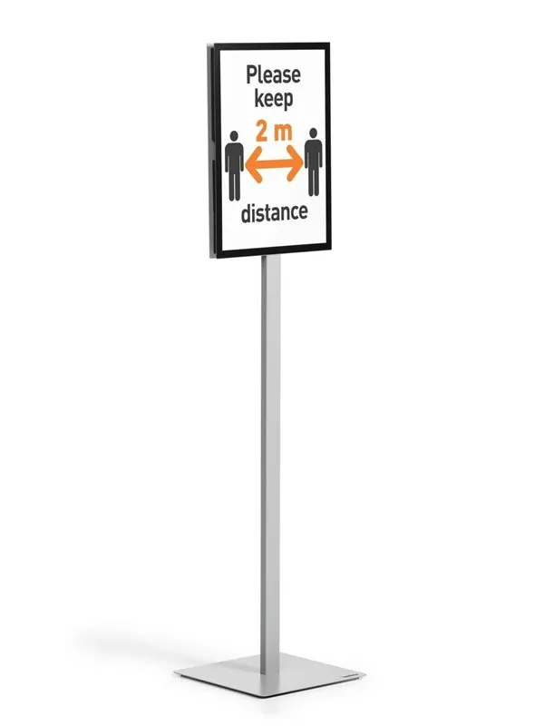 DURABLE Gulvskilt INFO STAND BASIC A3