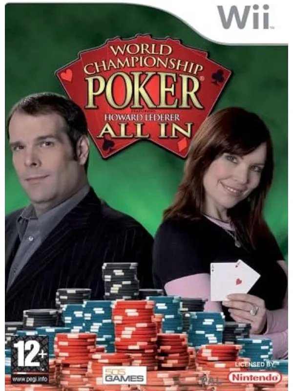 World Championship Poker Featuring Howard Lederer - Nintendo Wii - Kortspill