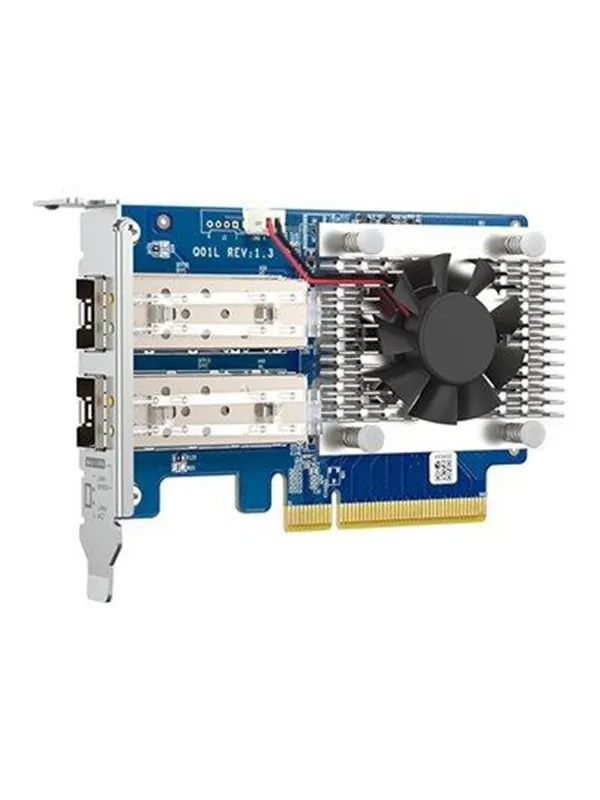 QNAP QXG-10G2SF-NXE - expansion module - PCIe 3.0 x8 - Gigabit Ethernet / 10 Gigabit SFP+ x 2