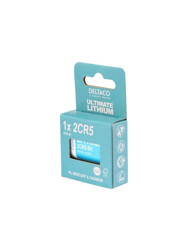 Deltaco Ultimate battery x 2CR5 - Li