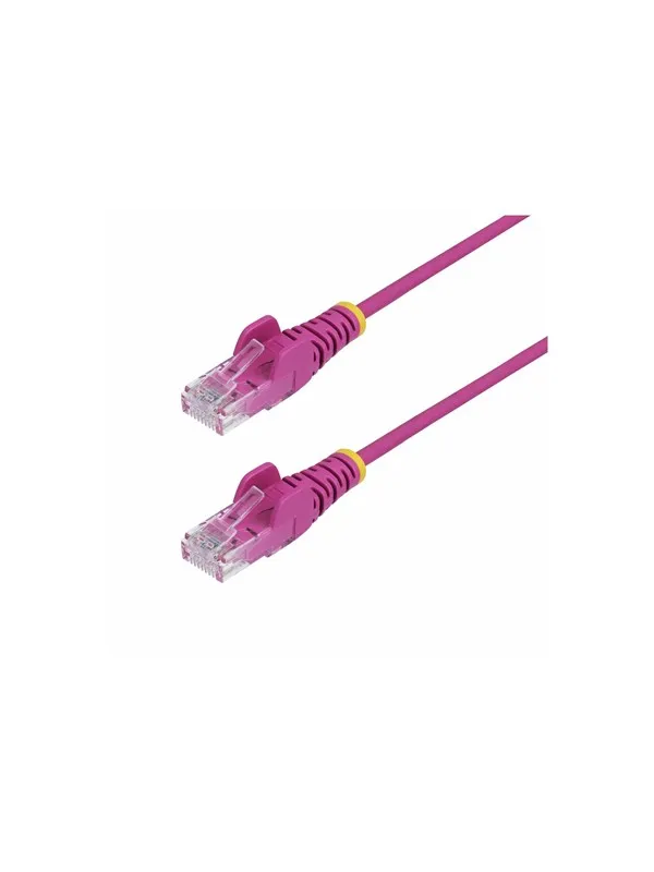 StarTech.com 5m Pink Slim CAT6 Ethernet Cable Snagless 28AWG LSZH - patch cable - 5 m - pink - Rosa - 5m