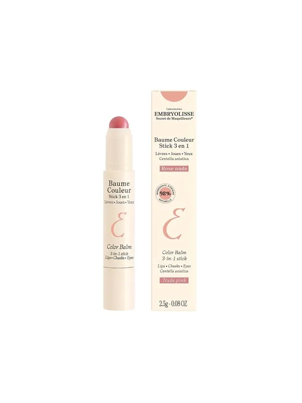 Embryolisse - Color Balm 3-In-1 Stick Nude Pink 2.5G