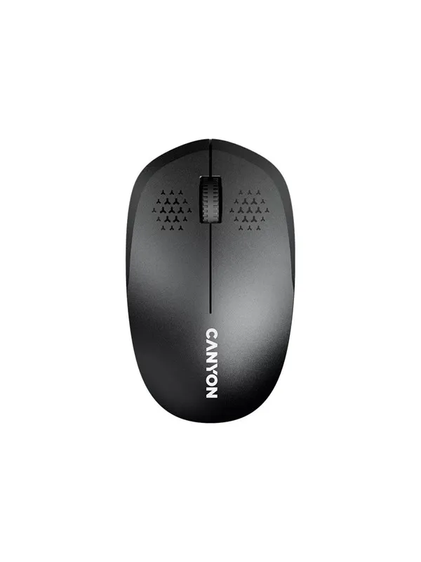 Canyon MW-04 - mouse - Bluetooth 5.0 - black - Mus - Optisk - 3 knapper - Svart