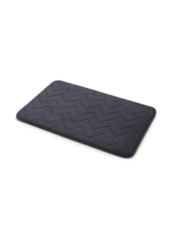 Gedy Mousse baderomsmatte - Memory foam - Antrasittgrå 50x80 cm