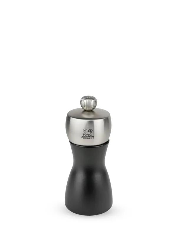 Peugeot Fiji salt grinder wood/piece black matt 12cm