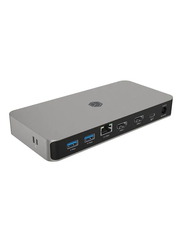 ICY BOX IB-DK2880-C41 - docking station - USB-C - 2 x HDMI - 1GbE
