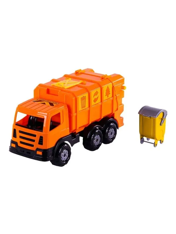 Cavallino Toys - Cavallino XL Garbage Truck Orange 42cm