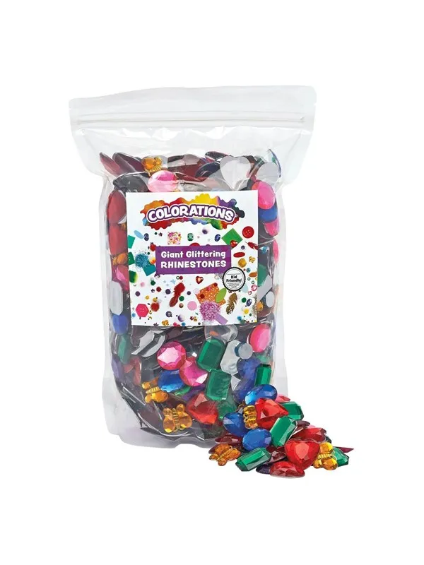Colorations - Glittery Rhinestones Large 453 gram